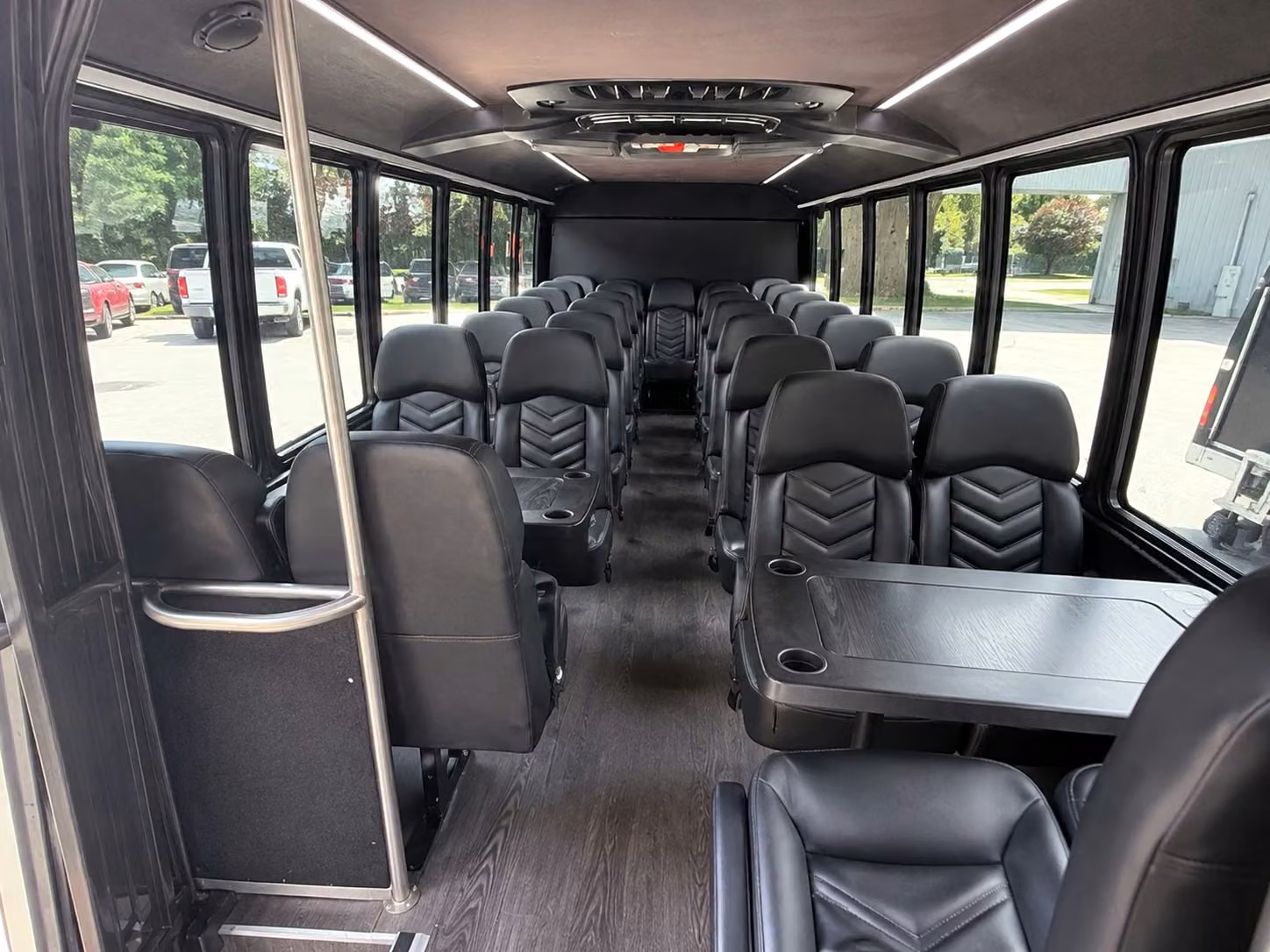 20 passenger minibus interior