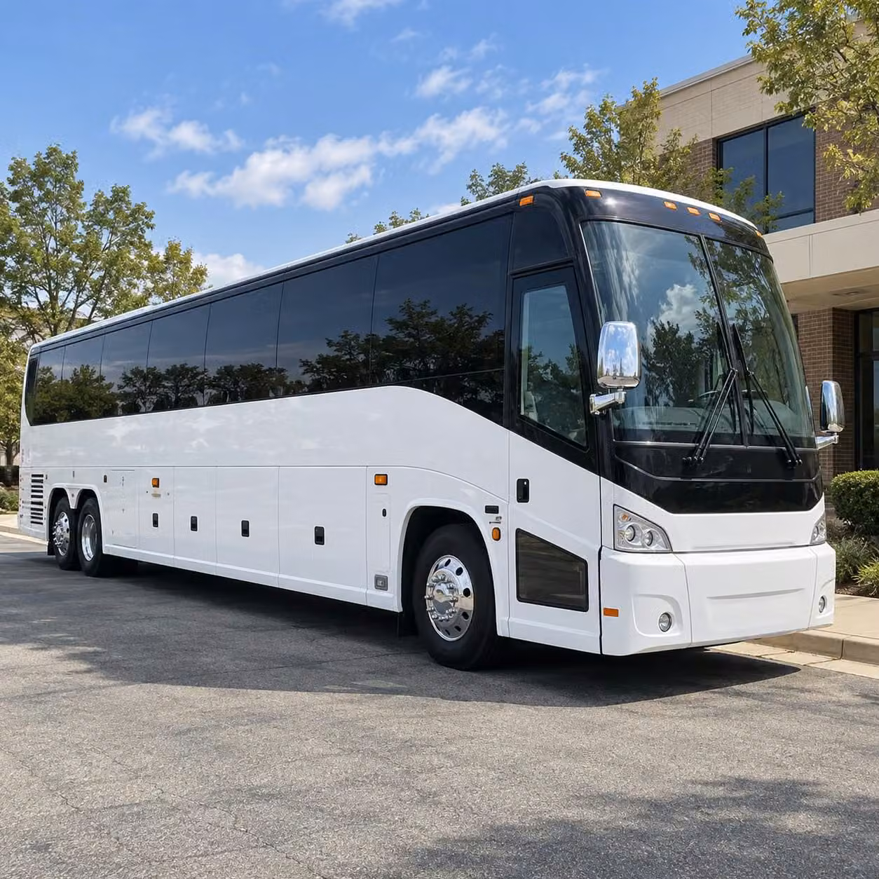 charter buses for large virginia beach prom groups traveling together